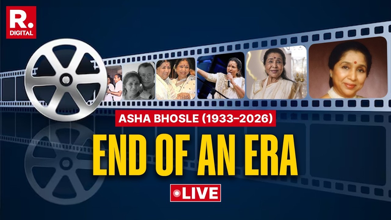 Asha Bhosle Death News LIVE | India Pays Tribute To 'Sound Of Bollywood' | |Mumbai | Last Rites
