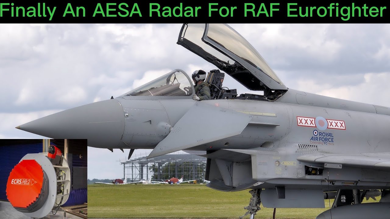 Finally, AESA Radar Comes to RAF’s Eurofighter