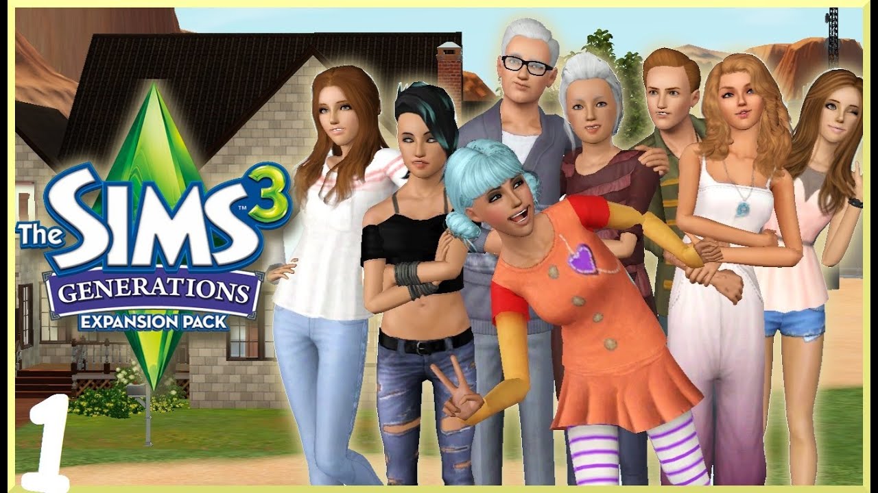 Let's Play: The Sims 3 Generations - (Part 1) - Create A Sim