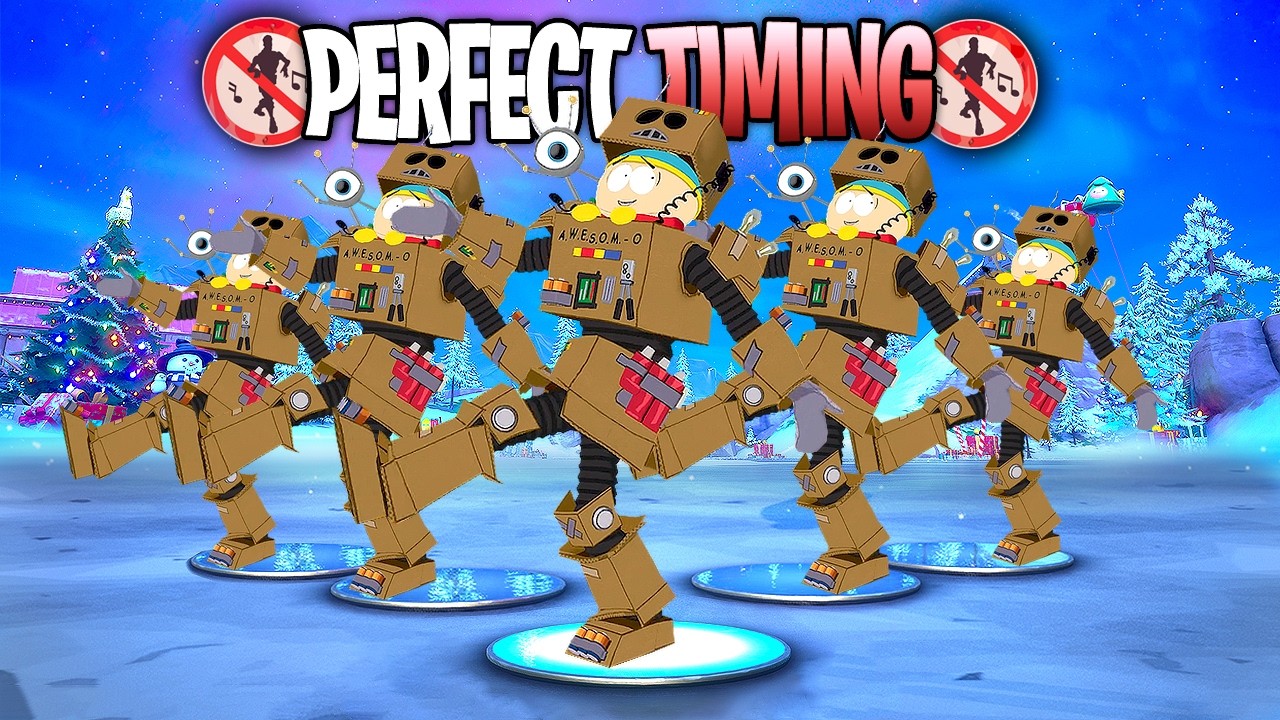 Fortnite - Моменты идеального момента #154 🎄 (Танцы из TikTok и Icon Series)