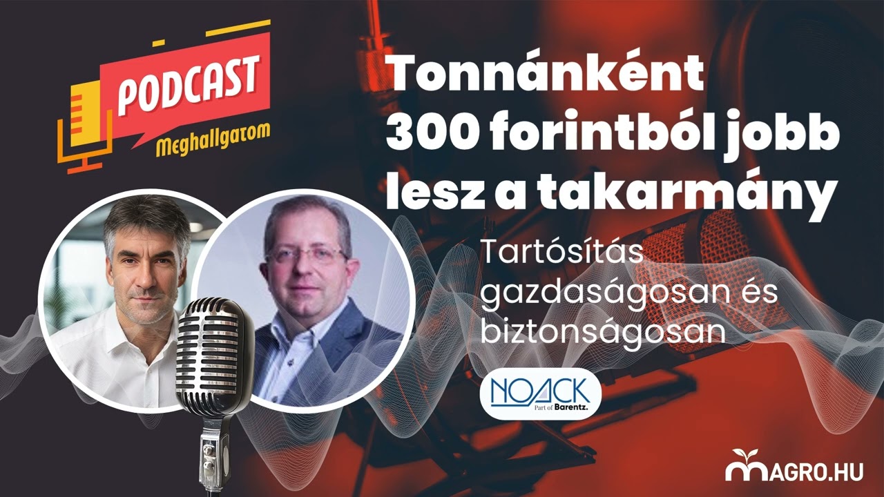 Tonnánként mindössze 300 forintból jobb lesz a takarmány – tartósítás gazdaságosan és biztonságosan