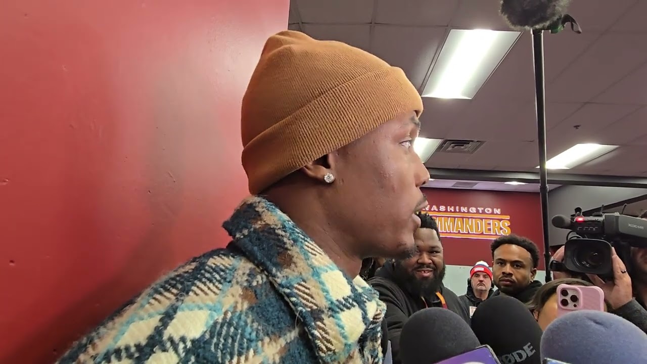 Terry McLaurin following the Commanders' 27-26 OT loss to the Broncos.