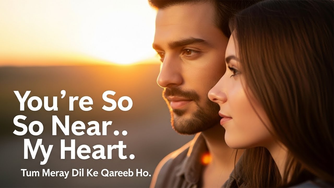 🎵 Tum Meray Dil Ke Qareeb Ho &ndash; New Urdu Romantic Song  Official Music Video