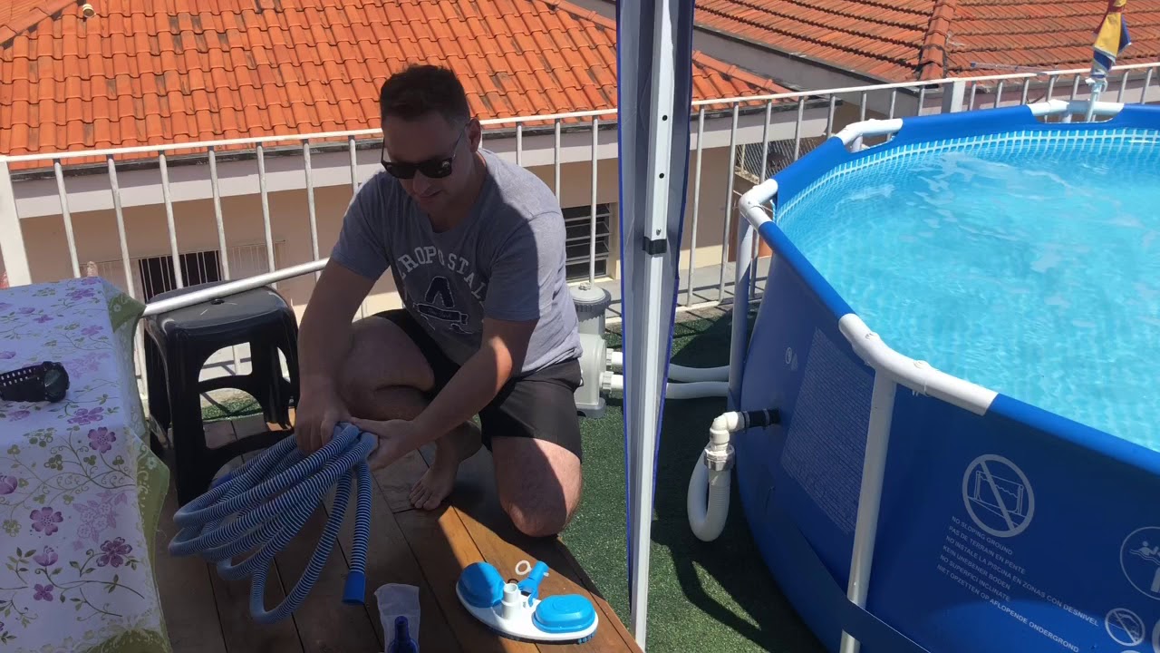 Piscina Intex Melhorou Muito a Qualidade da Agua