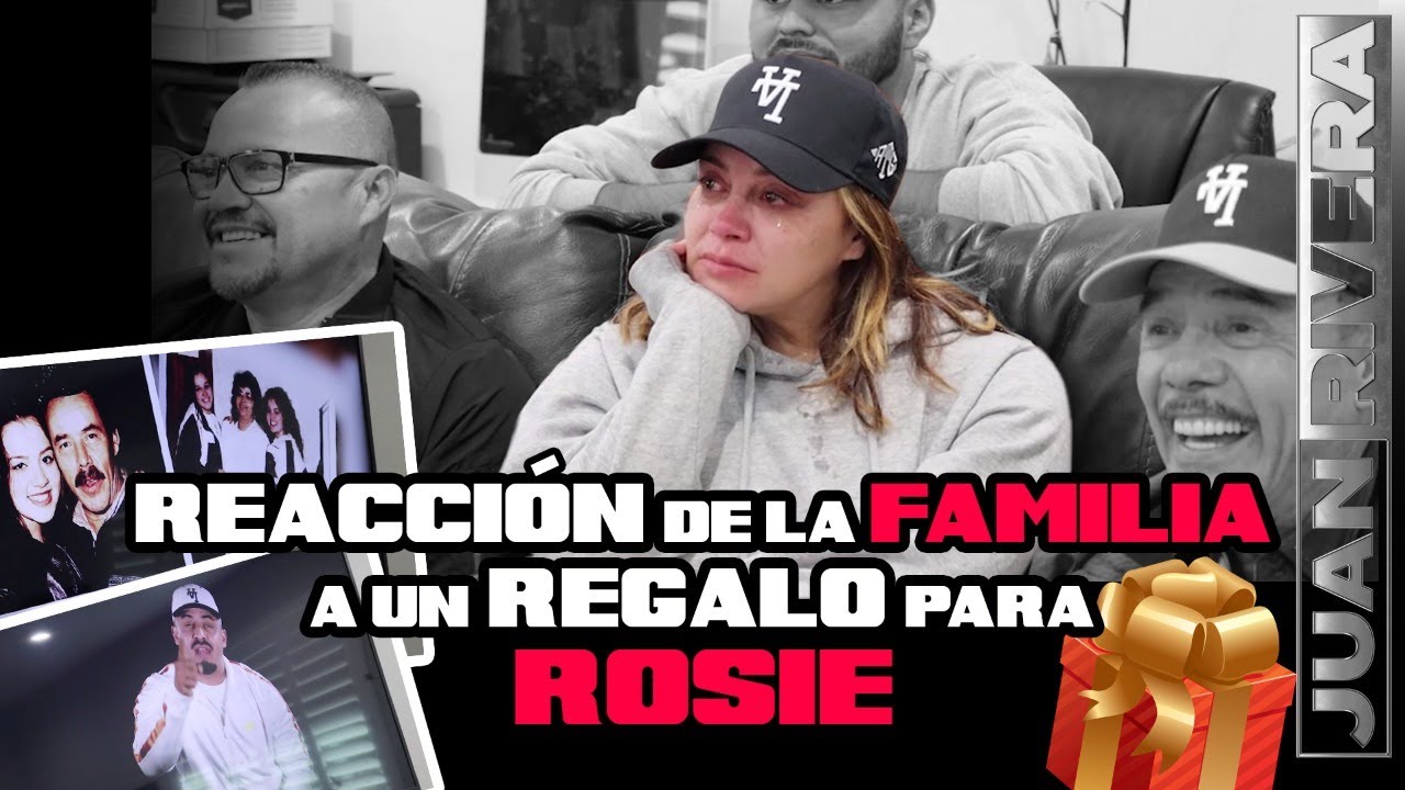 REACCIÓN de la FAMILIA a un REGALO para ROSIE | Juan Rivera