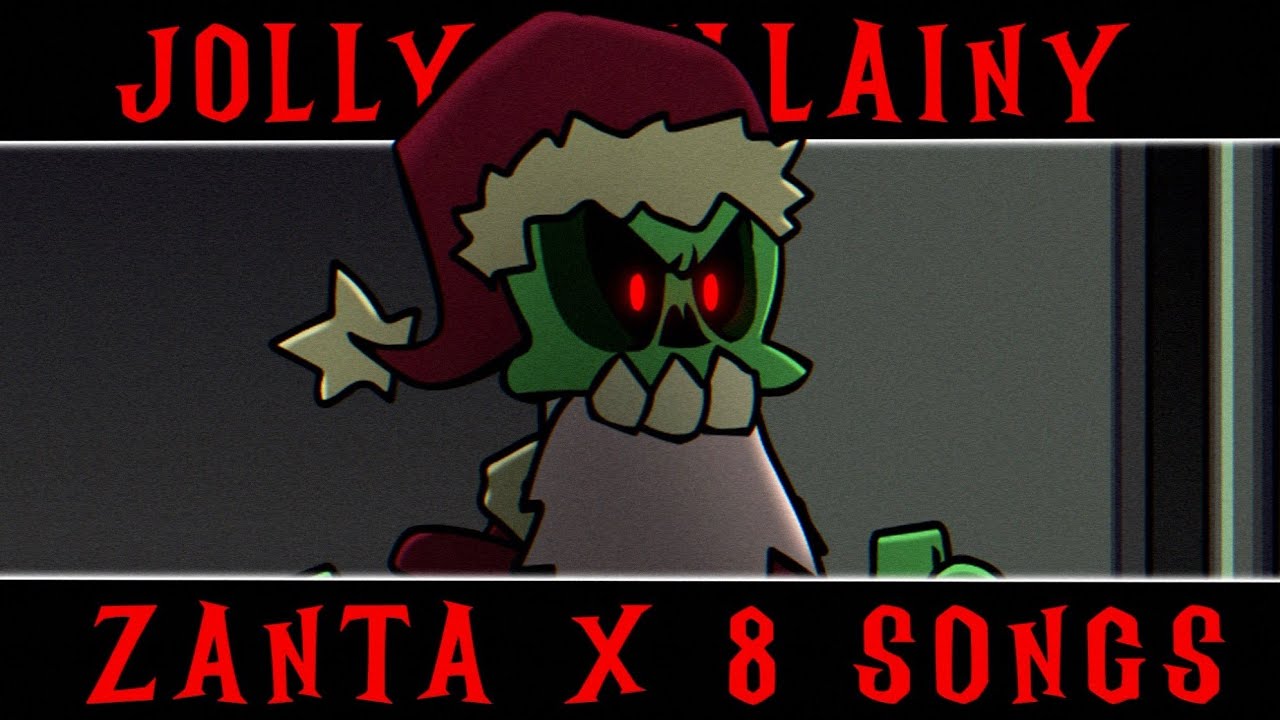 JOLLY VILLAINY [Zanta x Silent Knight x Satanic Funkin' x More] FNF Mega Mashup