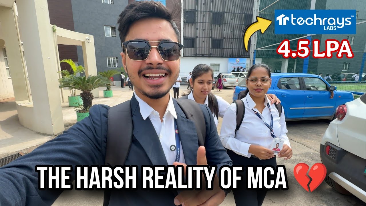 Why You Shouldn&rsquo;t Choose MCA&hellip; If You&rsquo;re Expecting Campus Placement 😶| Techrays labs exam | dailyvlog