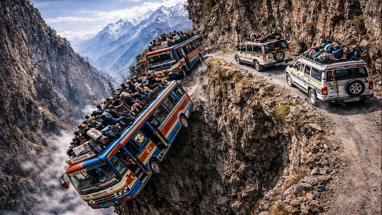 أخطر الطرق في العالم | أماكن تتحدى الخوف | فيلم وثائقي بدقة 4K