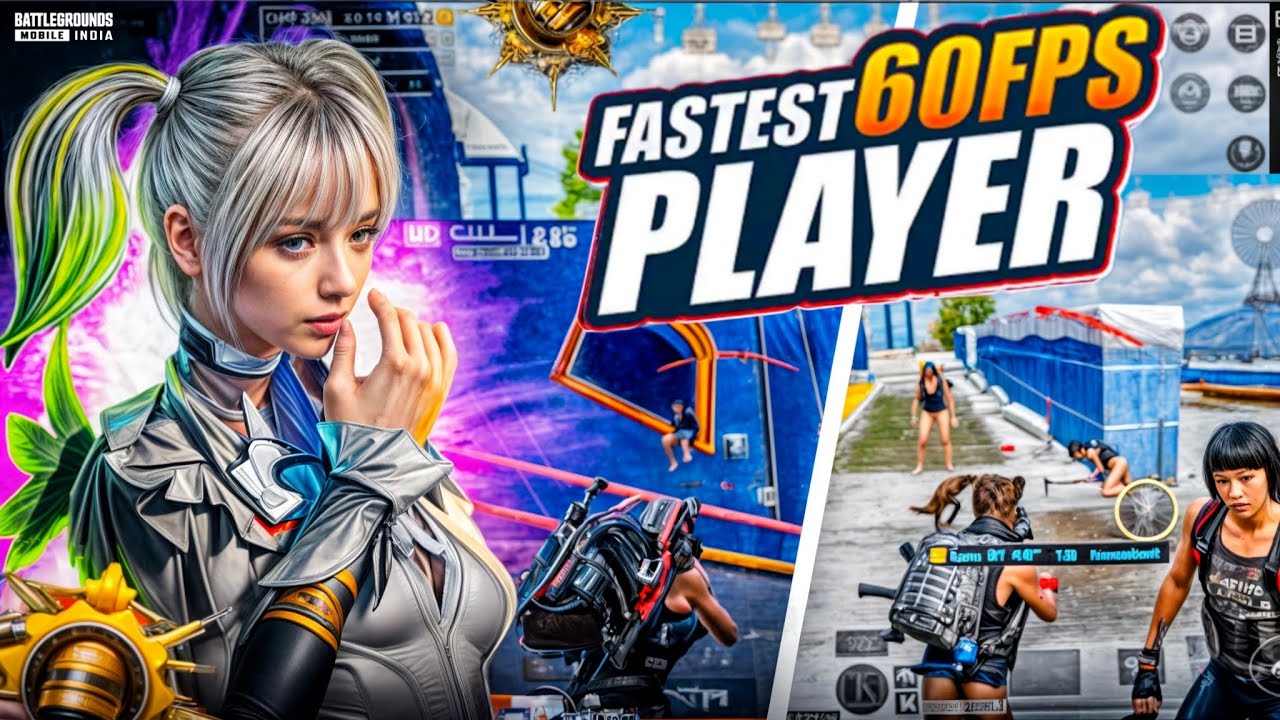 Fastest 60 Fps Player 🌪️ Secret Sensitivity & Controls + Advance Control