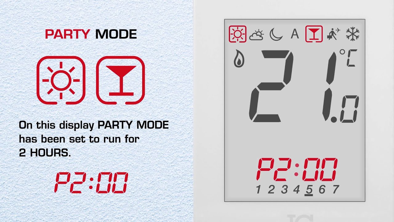 JG Aura - Understanding the JG Aura Heating Modes and Icons