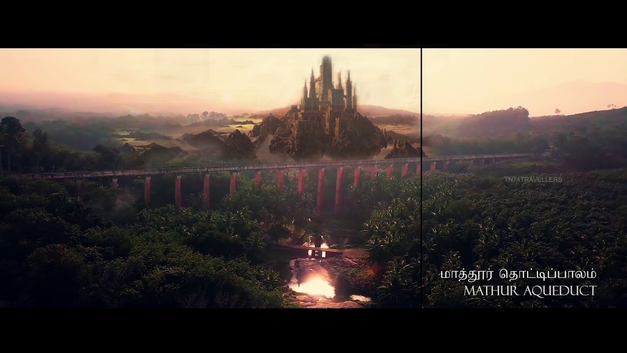 Mathoor Hanging bridge | Matte ( VFX) | Kanyakumari dist | capecomorin