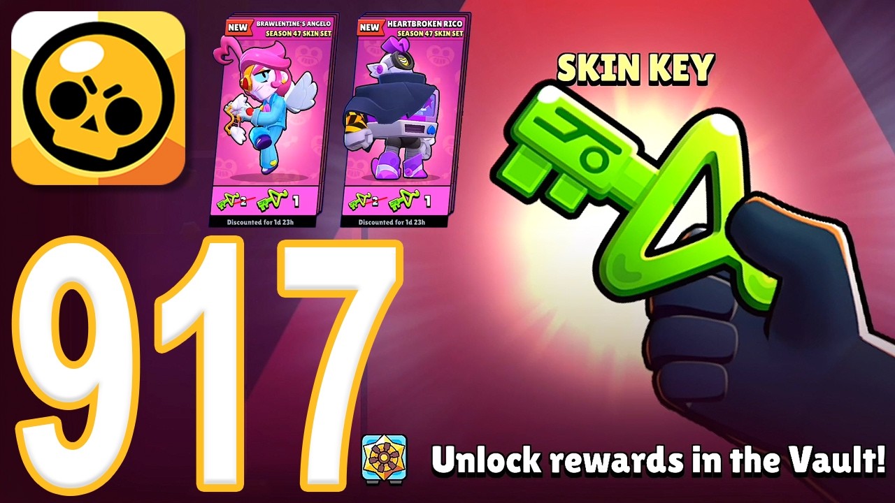 Brawl Stars — Прохождение игры, часть 917 — Ключ к скину (iOS, Android)