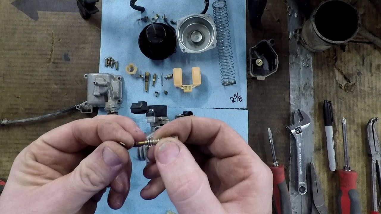 Honda Rubicon Carburetor Cleaning