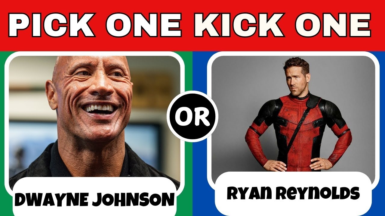 Pick One Kick One Challenge | Actors Edition