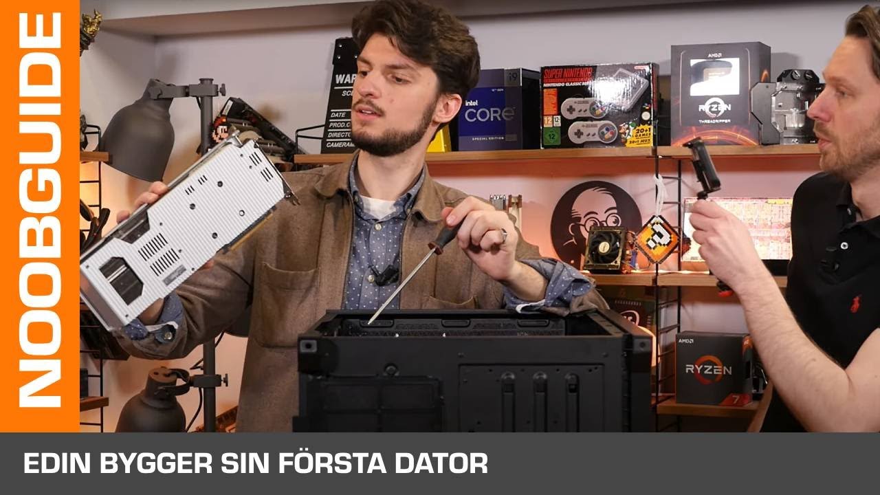 SweClockers Noobbyggarguide – Edin bygger sin första dator