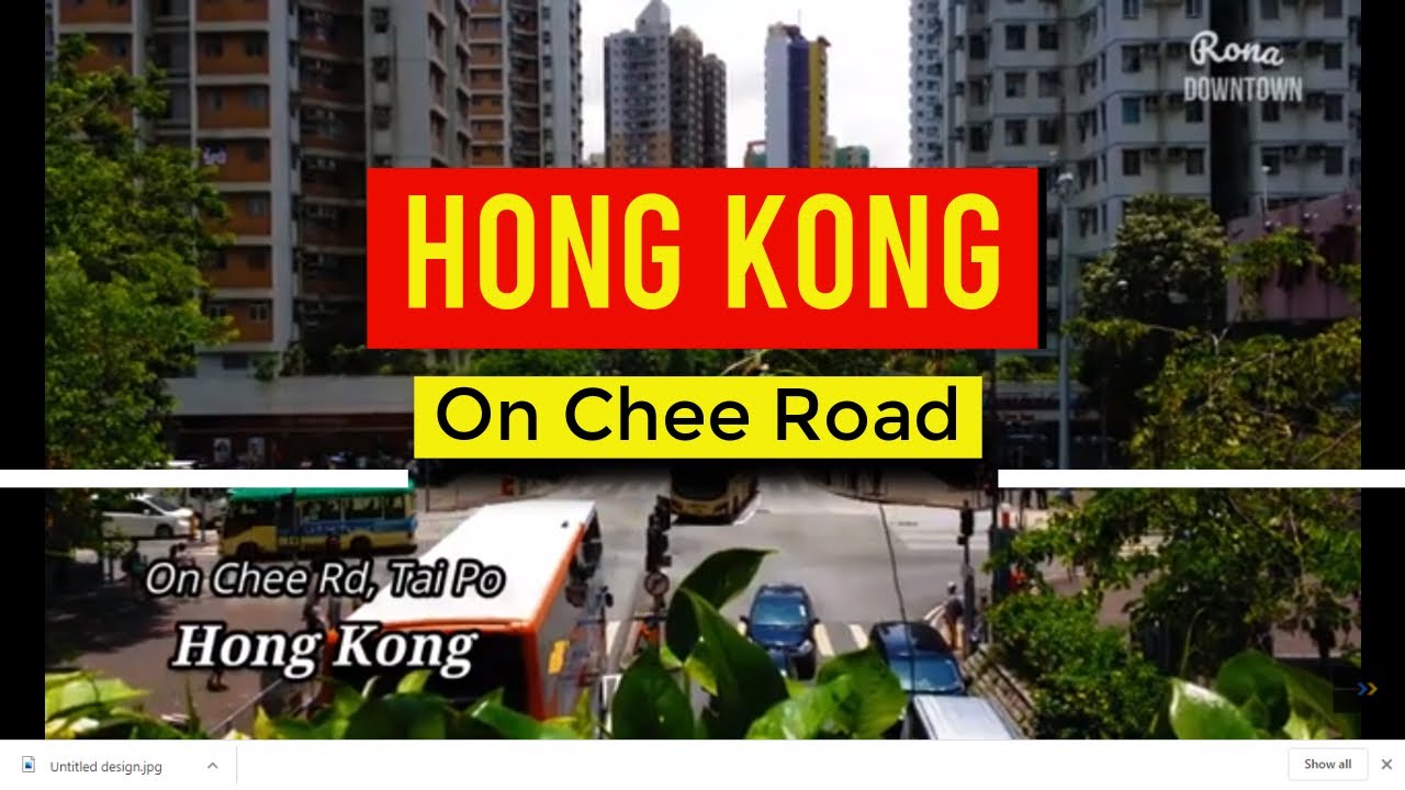 Hong Kong Traffic | On Chee Road, Tai Po | Travel Vlog