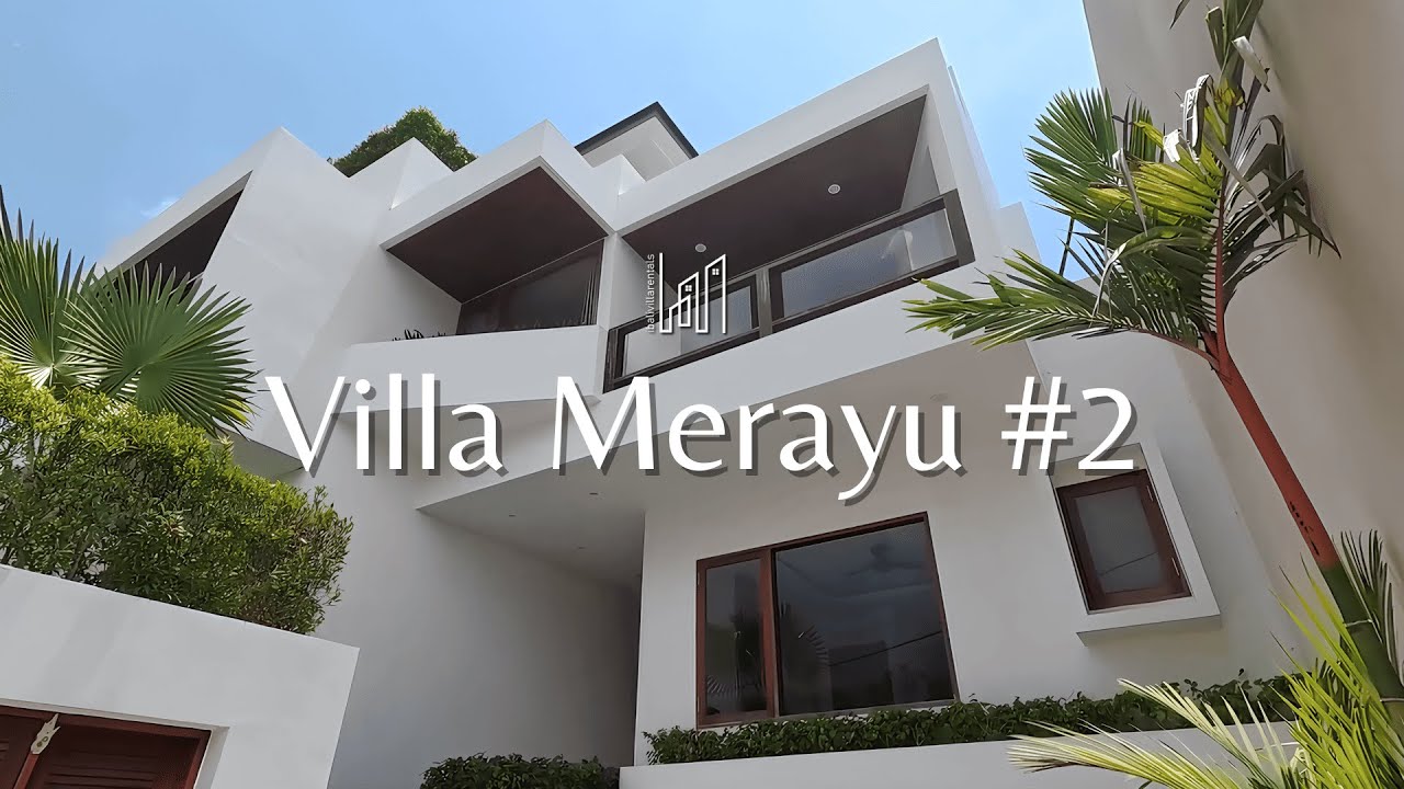 Villa Merayu #2: Chic 5-Bedroom Retreat with Pool and Rooftop Views in Canggu | Tour Villa Merayu #2