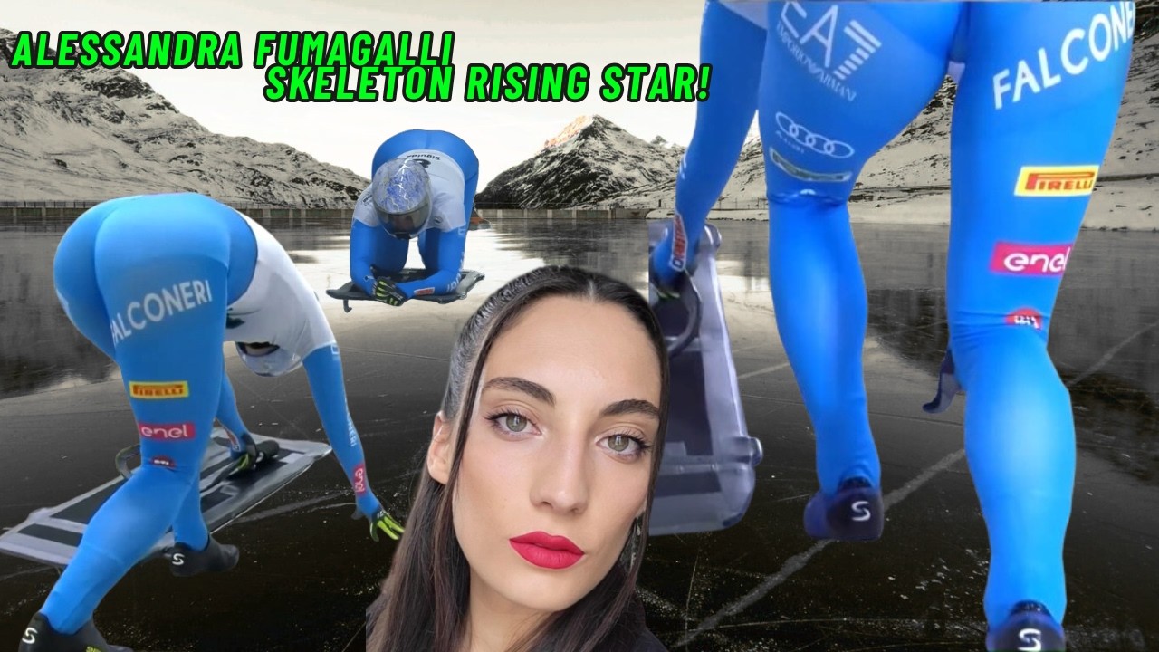 Alessandra Fumagalli 🛷 the italy women's skeleton rising star | Women's Skeleton Racing |