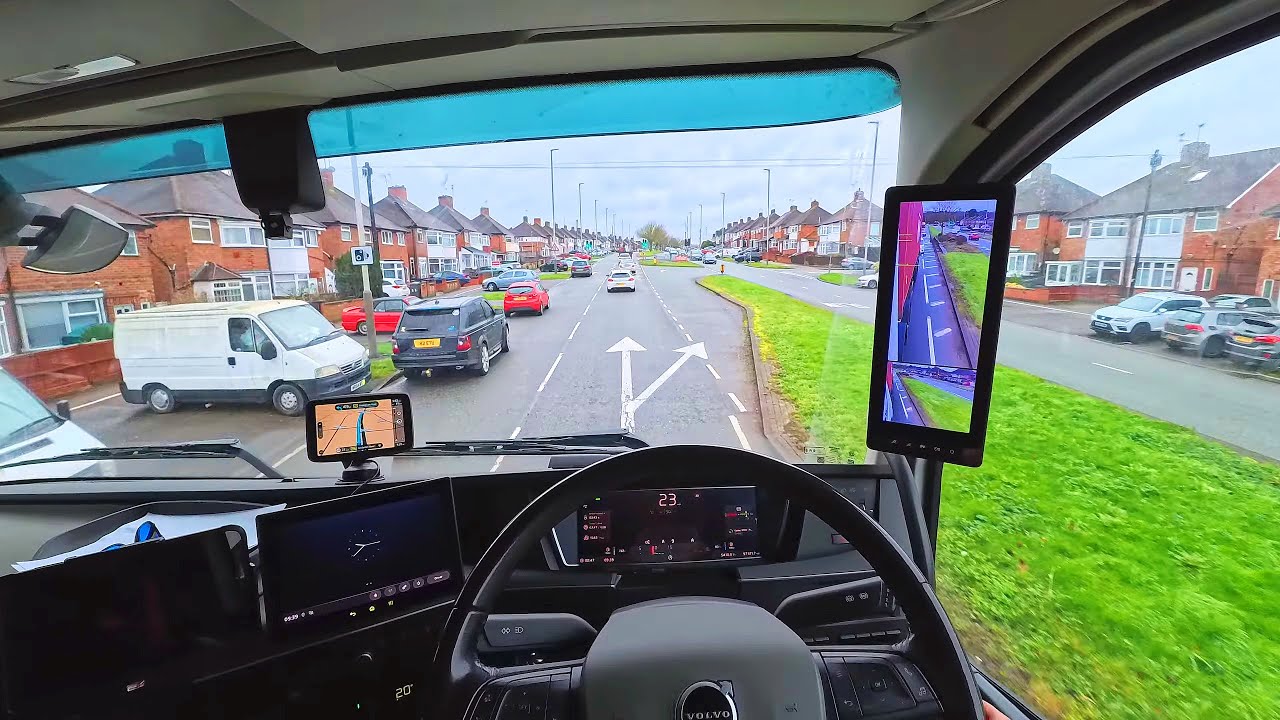 🇬🇧POV Truck Driving Volvo FH Aero East Midlands - Leicester