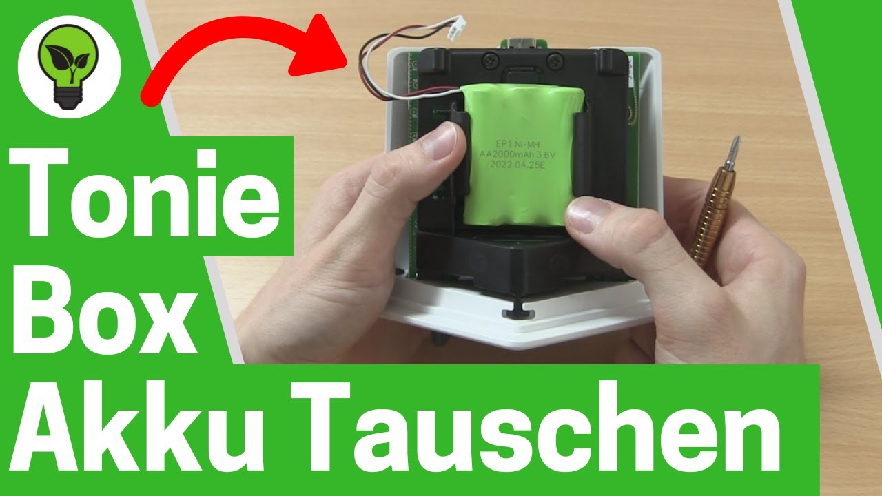 Toniebox Akku Tauschen ✅ ULTIMATIVE ANLEITUNG: Batterie lädt nicht & immer leer? 👉 Akku Wechseln!!!