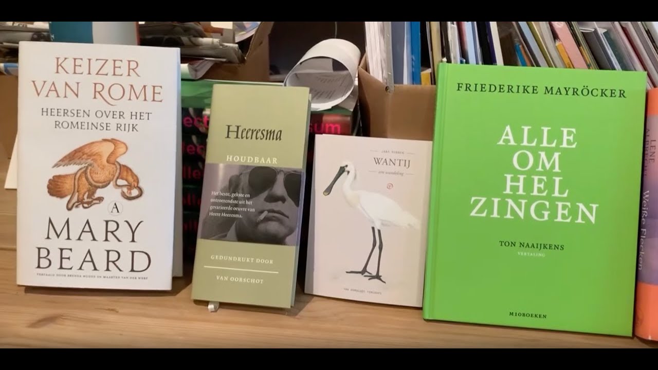De Boekentafel van Godert Walter van zaterdag 25 mei 2024