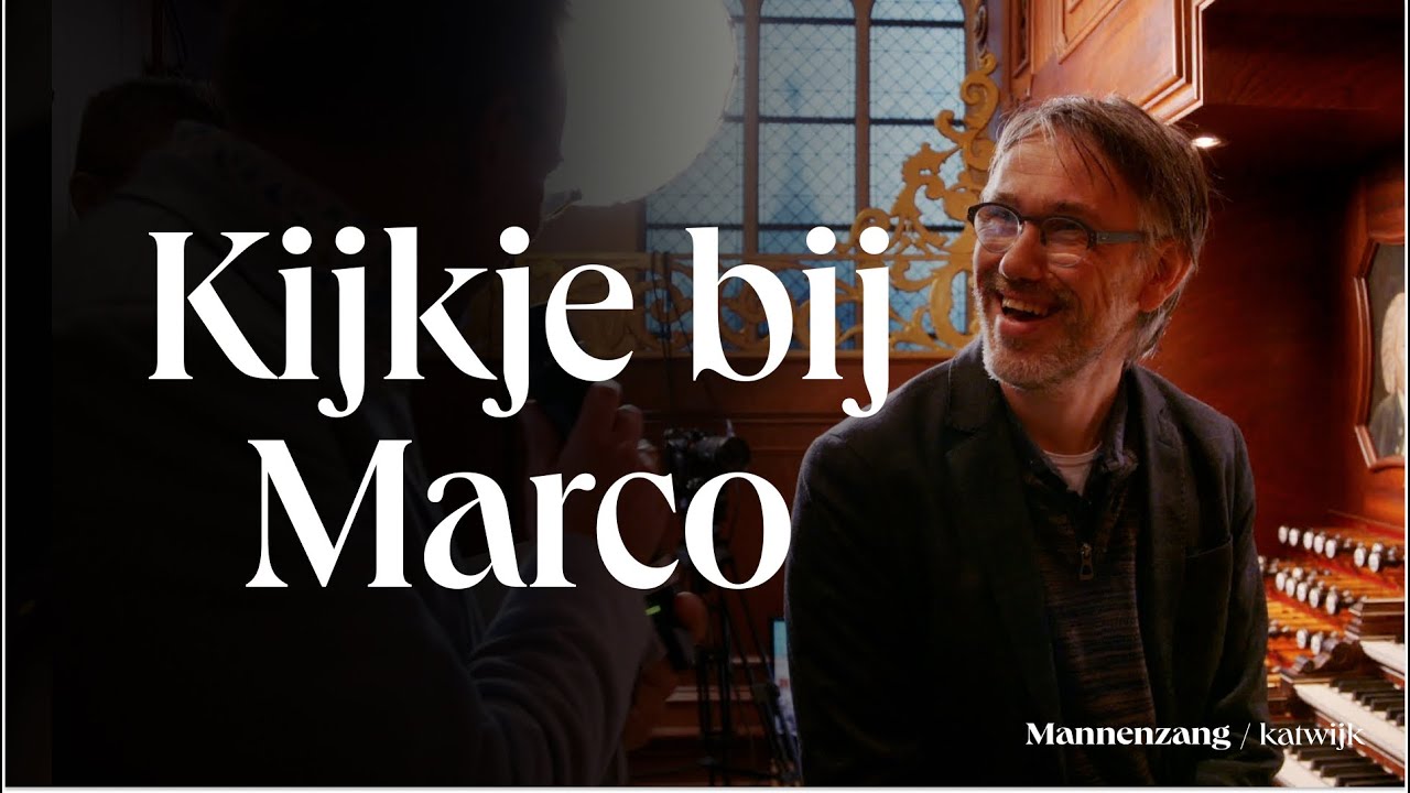 Kijkje bij Marco  | 1700 mannen zingen | Katwijk aan Zee