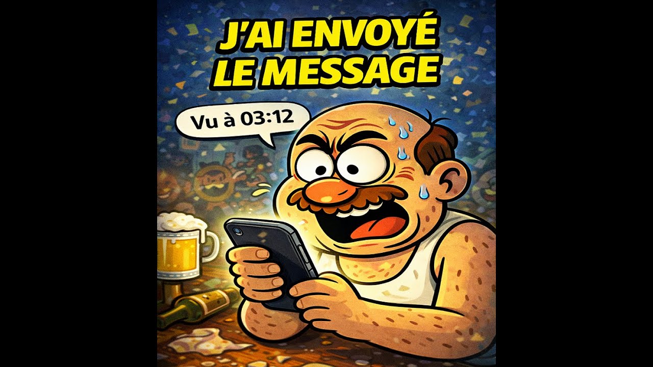 J'ai envoyé le message ! 🎶😒😱😭  #musiquefestive #humour #festif