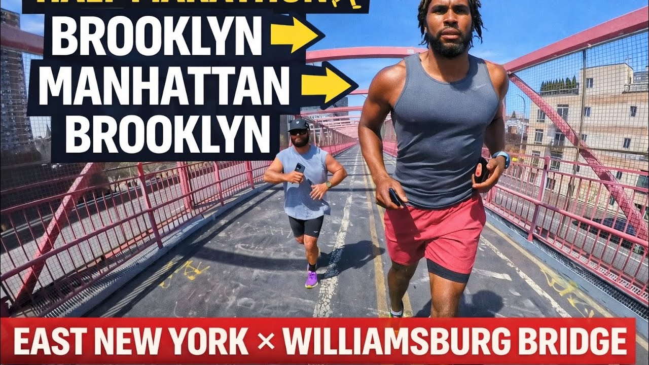 We Ran a HALF MARATHON Across NYC From East New York