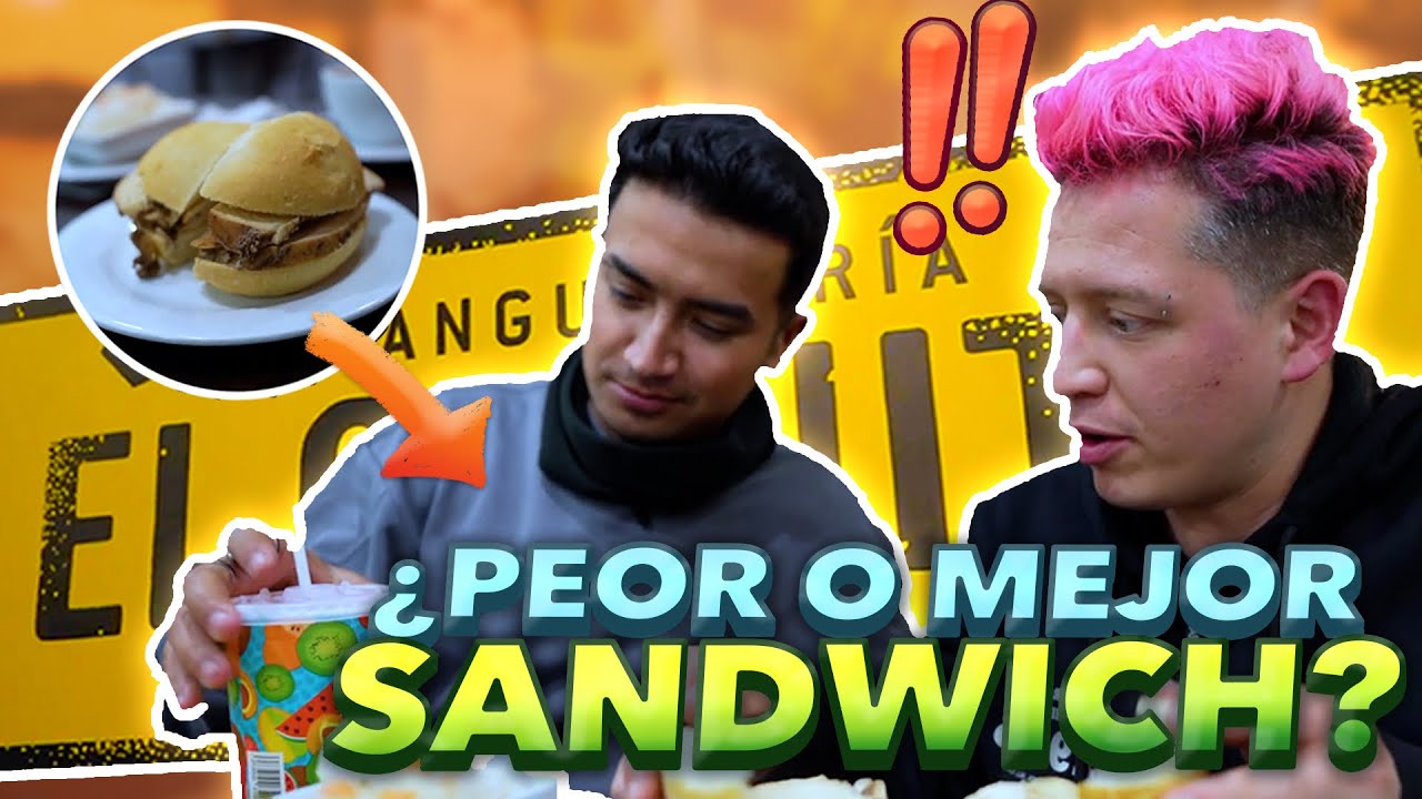 FUI A LA SANGUCHERIA EL CHINITO EN PERÚ😱 ¿BUENO, MALO?