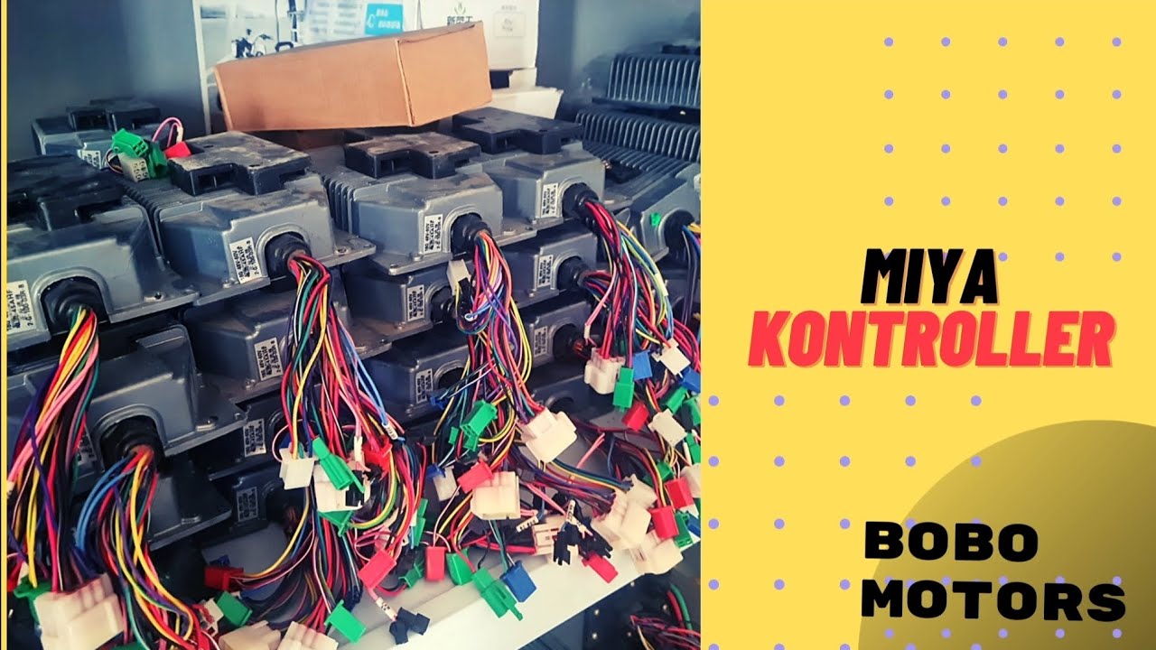 Bobo Motors Miya ( контроллер ) ulanishi  #грузовой #мопед #электрический