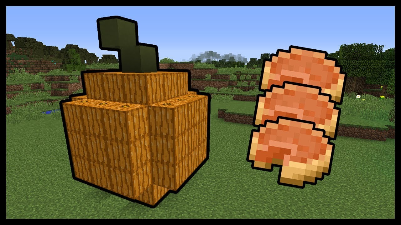 MINECRAFT - COME FARE UNA FARM DI TORTE DI ZUCCA AUTOMATICA A FORMA DI ZUCCA