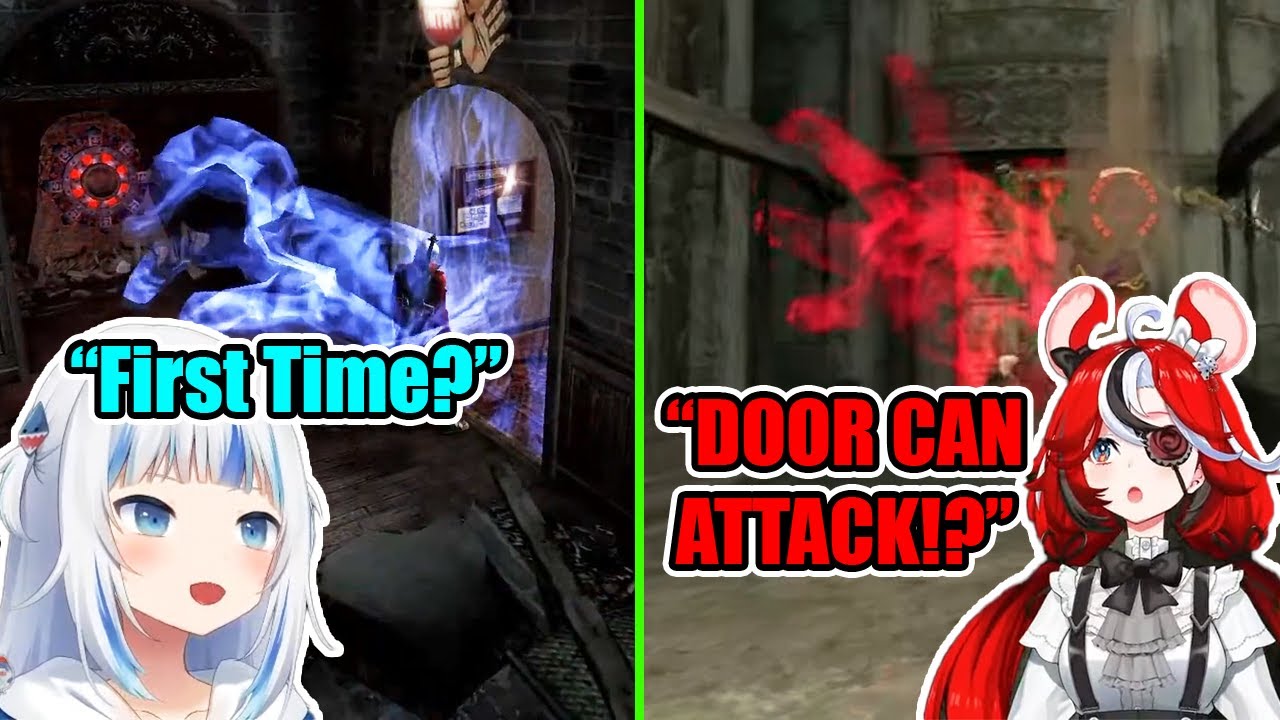 Bae Getting The DMC 3 Door Experience Without Realizing It [ Hololive EN ]