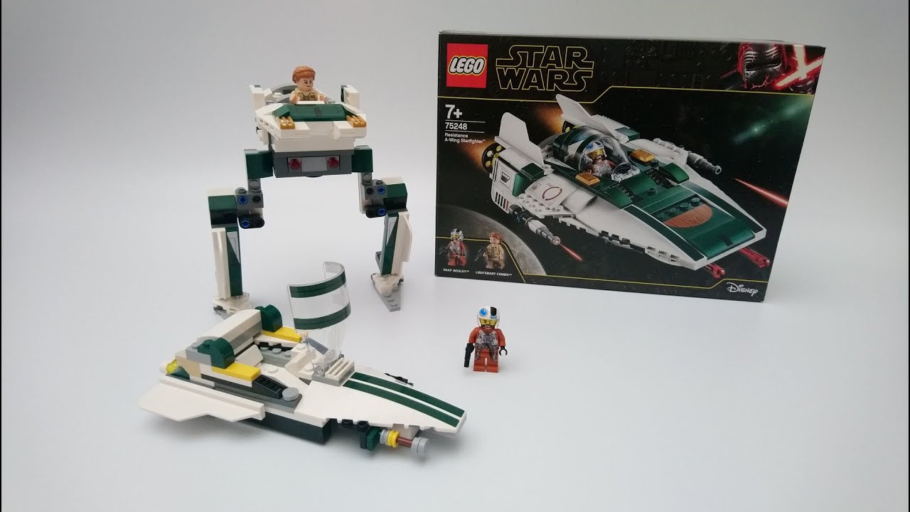 Lego Star Wars MOC Resistance Walker and alternative A-wing/snubfighter