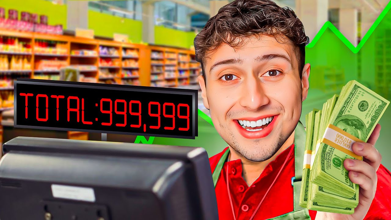 EL MEJOR D1 DE COLOMBIA 🤑 | Supermarket Simulator #4