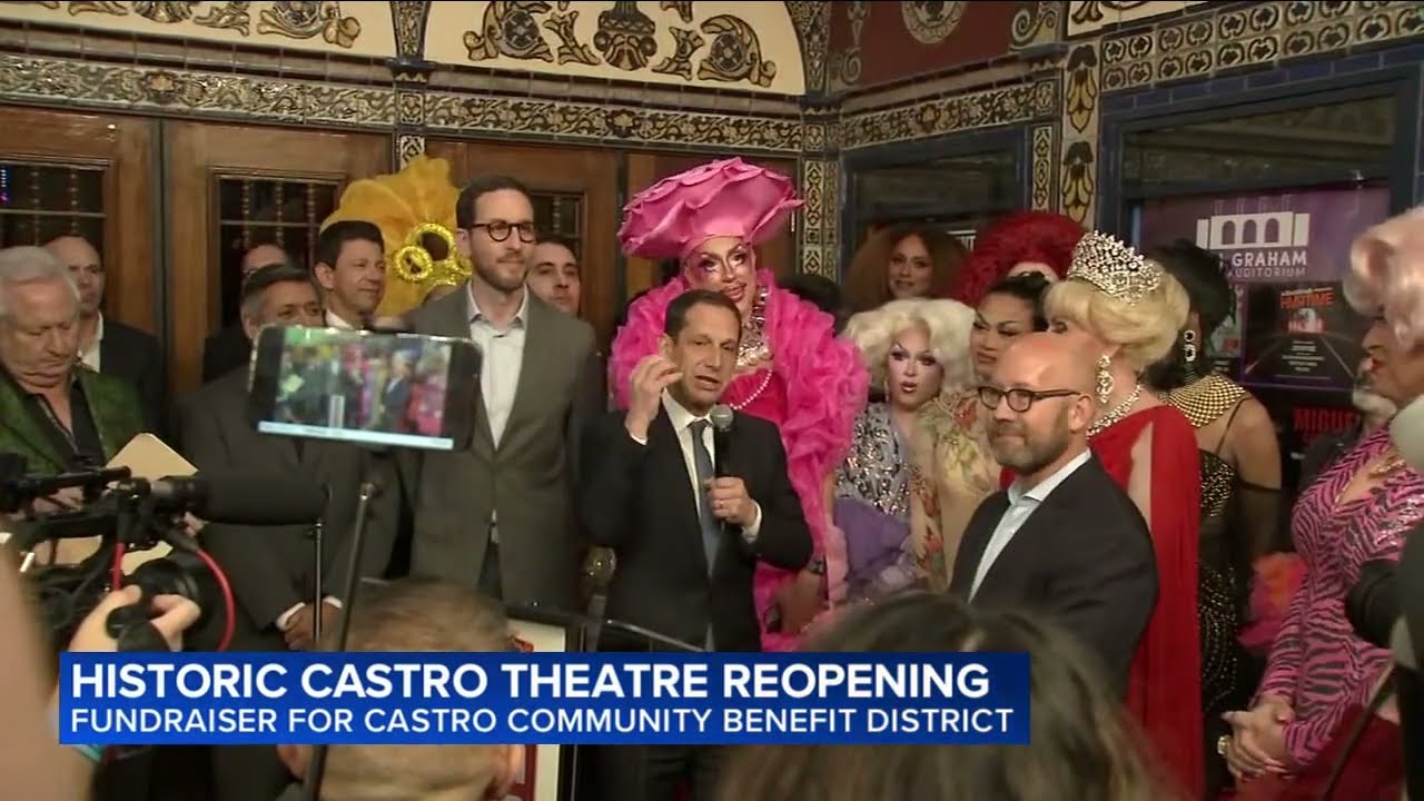 San Francisco's iconic Castro Theatre reopens after $41 million renovation