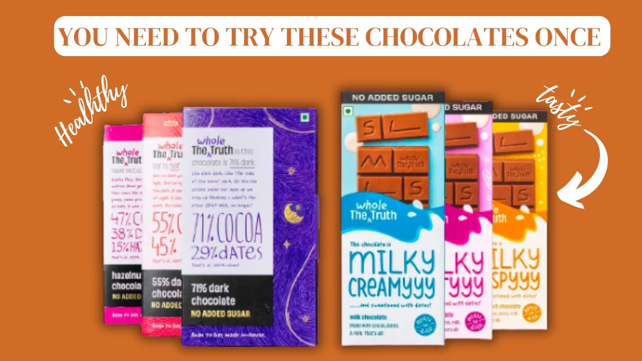 THE WHOLE TRUTH CHOCOLATE REVIEW | BEST CHOCOLATE AVAILABLE IN INDIA | 25% DISCOUNT CODE IN DESC..
