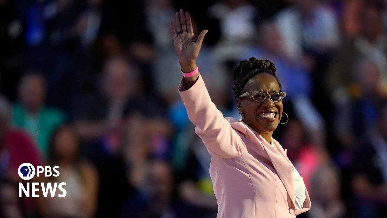 WATCH: Lateefah Simon, longtime friend of Harris, speaks at 2024 Democratic National Convention