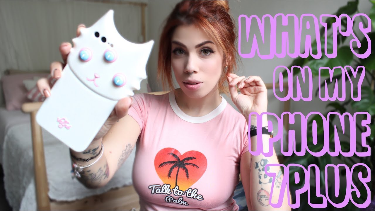 SPIO LA GENTE??! - Cosa c'è nel mio iPhone?!?! What's on my iPhone 7 PLUS Rose Gold ?!