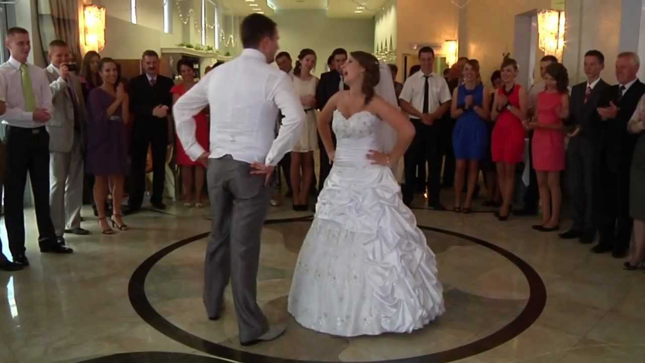 Szalony pierwszy taniec weselny Anety i Michała - www.videofotoweselne.pl