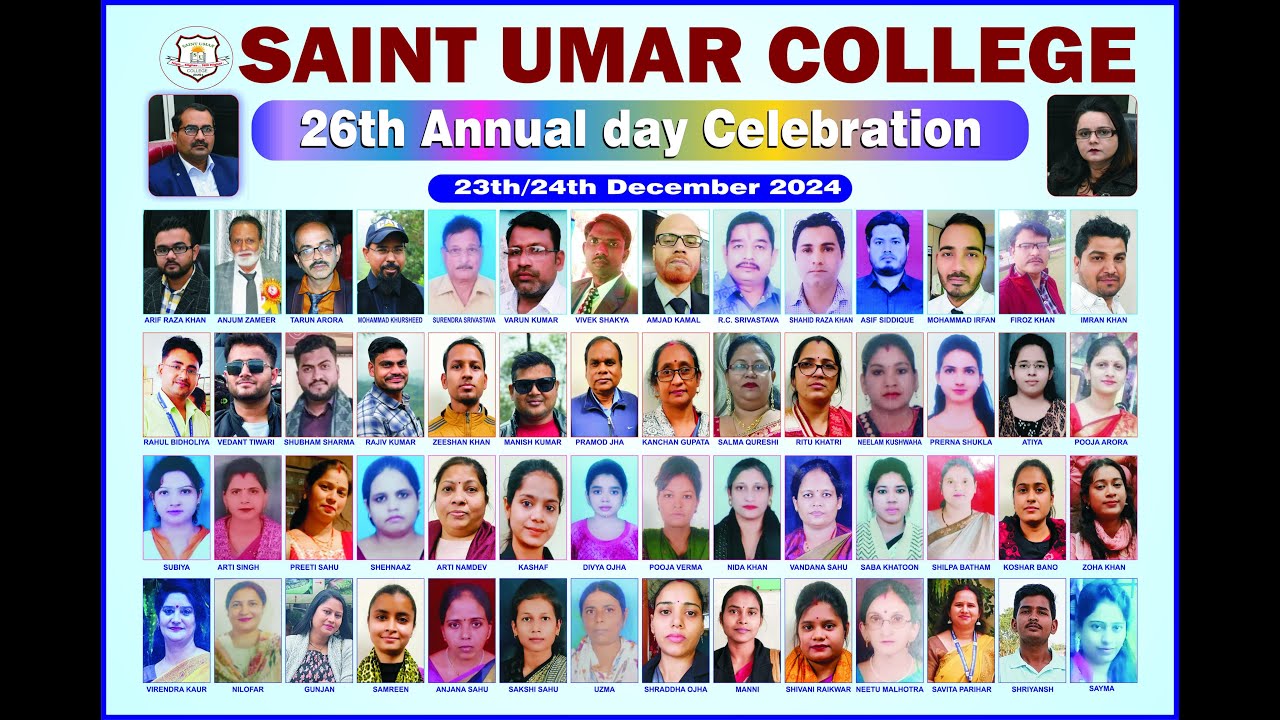 Saint Umar College Annual Function : Showcasing the Talents of E.M. Students from 6 to 12