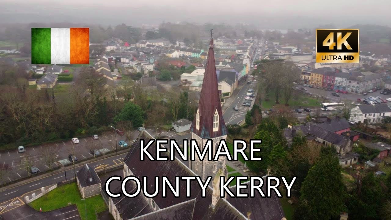 Kenmare, County Kerry, Ireland - 4K DJI mini 2 Drone Footage