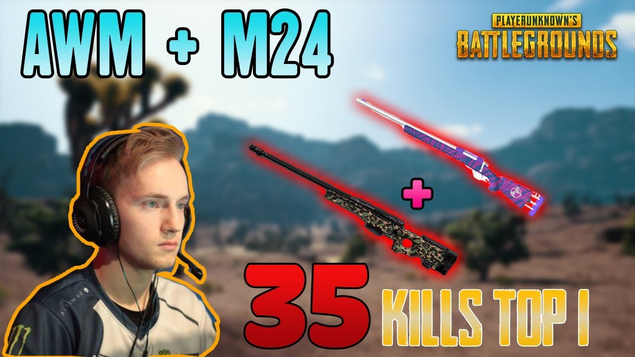AWM + M24  - Jeemzz 35 kills win DUO FPP MIRAMAR MAP | PUBG HIGHLIGHTS TOP 1 #213