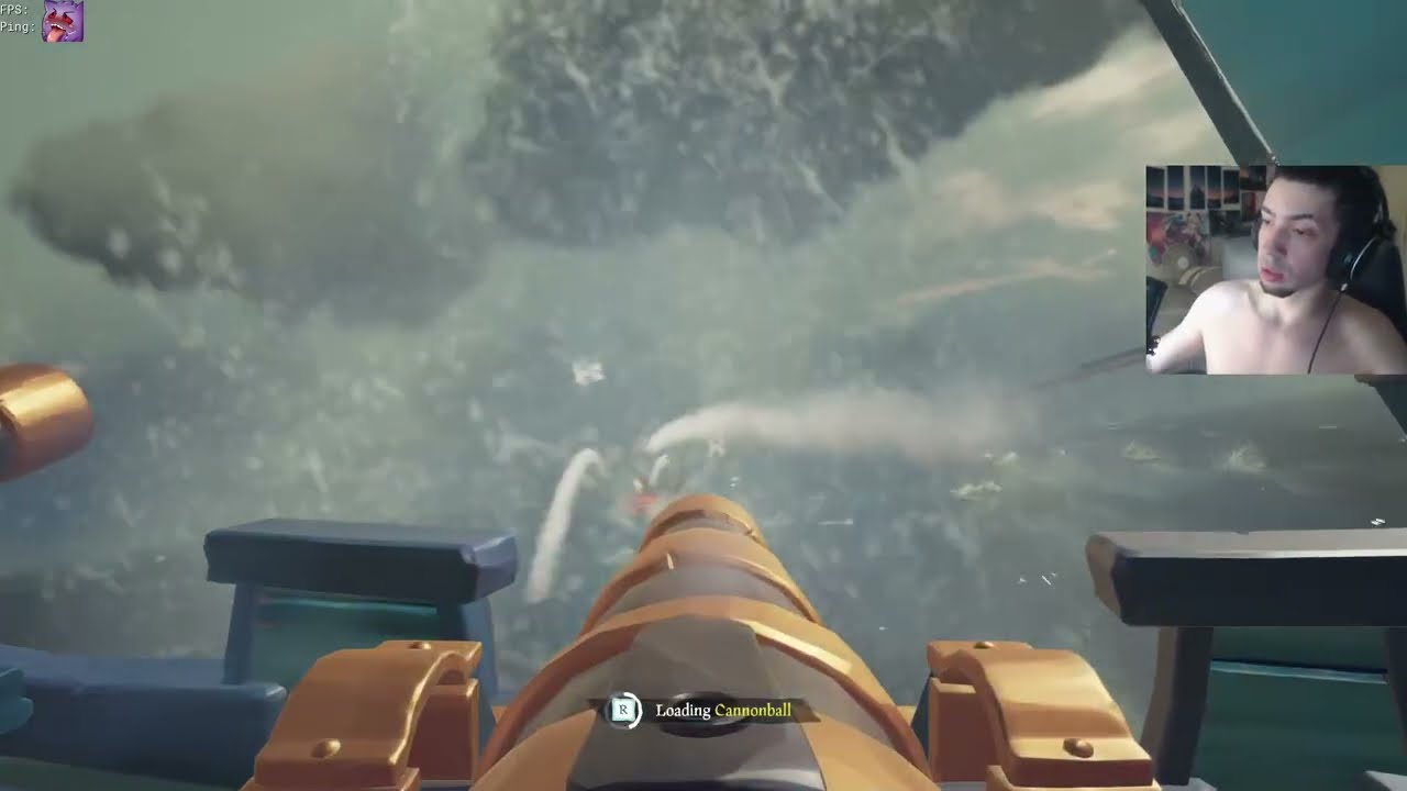 Sweaty 200 ping Eu hourglass on Sea of Thieves