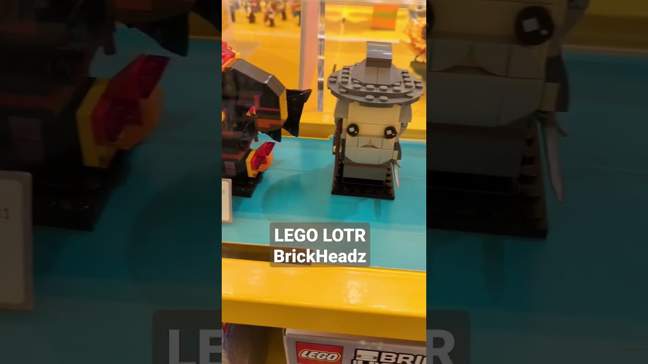 The Epic Lord of the Rings BrickHeadz Collection at the LEGO Store! 🗡️