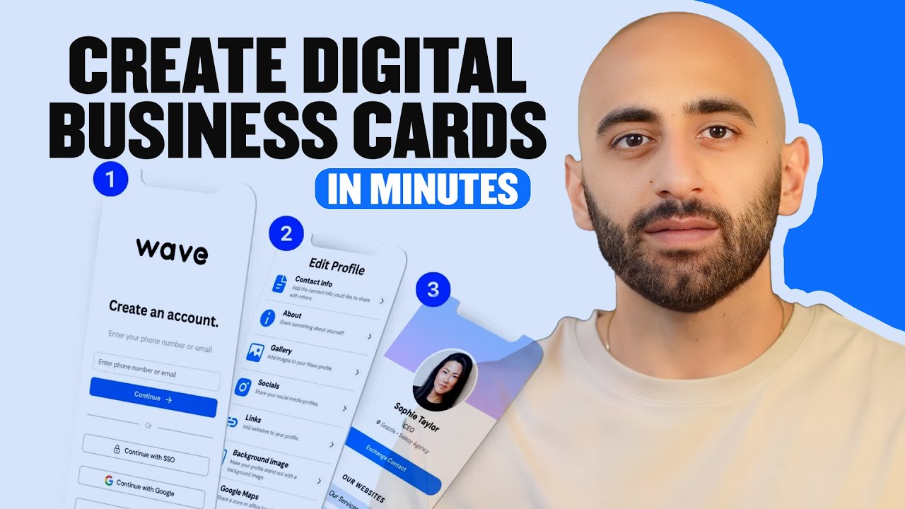 How To Create a Digital Business Card (In Minutes)