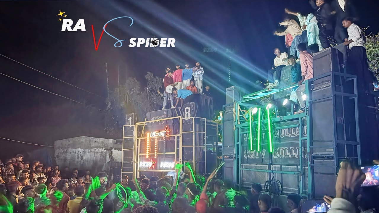 RA Sound 🔥Vs Spider🕷️| Nidhi Star ⭐️ Vs Shvi Star ⭐️महा टक्कर 🤐 RA का आर पार sound 🤔