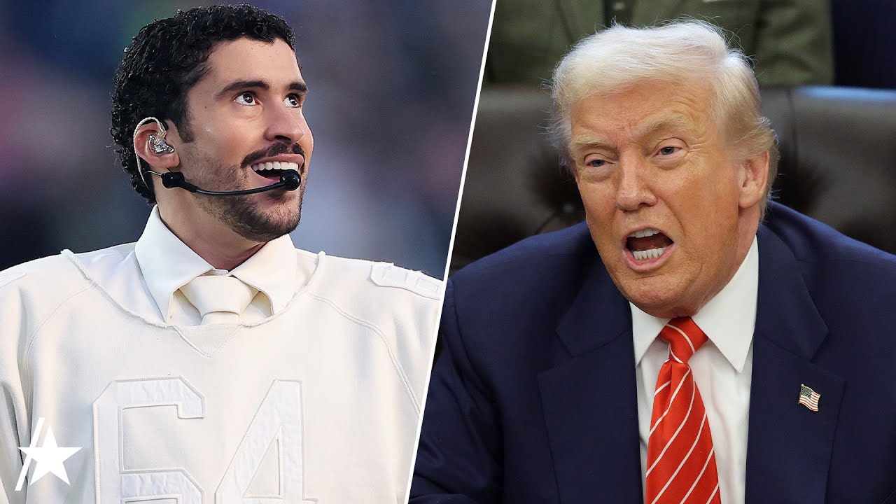Trump LASHES OUT At Bad Bunny's Super Bowl Halftime Performance