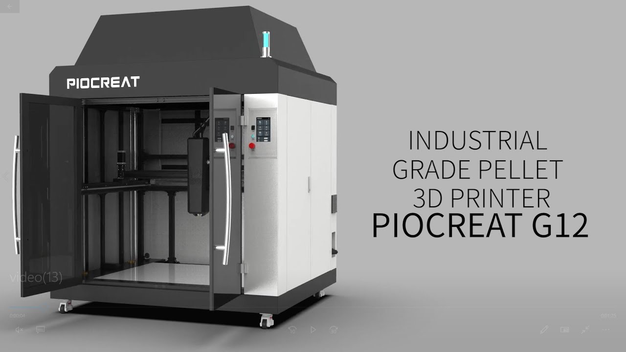 PIOCREAT G12 FGF INDUSTRIAL 3D PRINTER PELLET EXTRUDERS LARGER 3D PRINTING DIFFERENT CREATIVE NEEDS