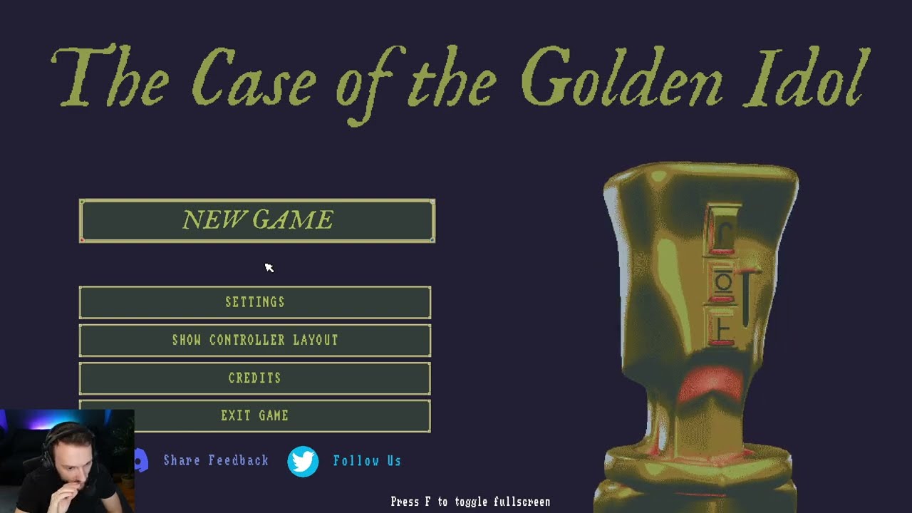VOD - Laink // The Case of the Golden Idol