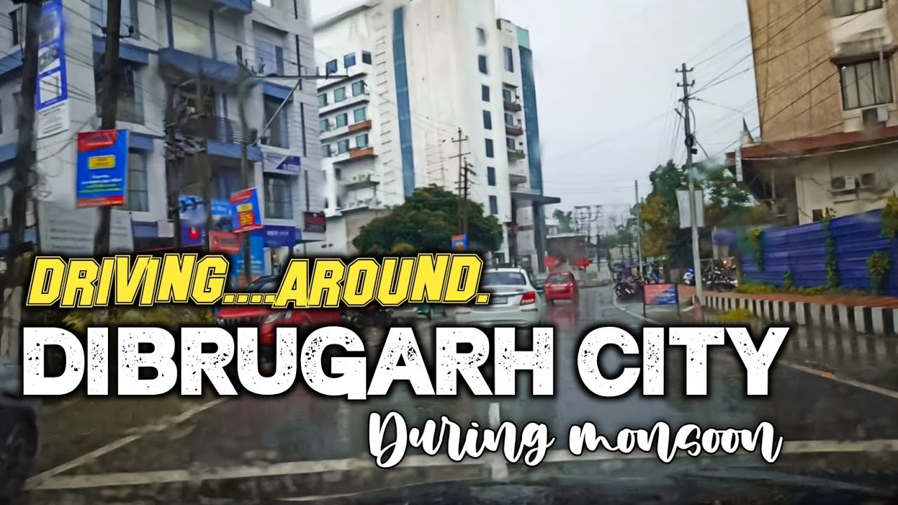 Dibrugarh City tour | Thanachariali to chowkidingee| Assam| Lutfur Rahman